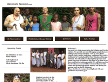 Tablet Screenshot of ifareligion.com